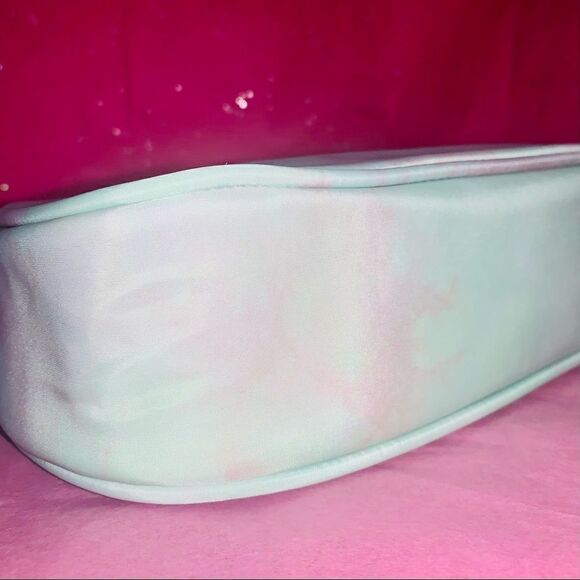 Fabletics MZ Mini Shoulder Bag Aloe Ethereal Tie-Dye Print Adjustable Strap - Picture 15 of 16